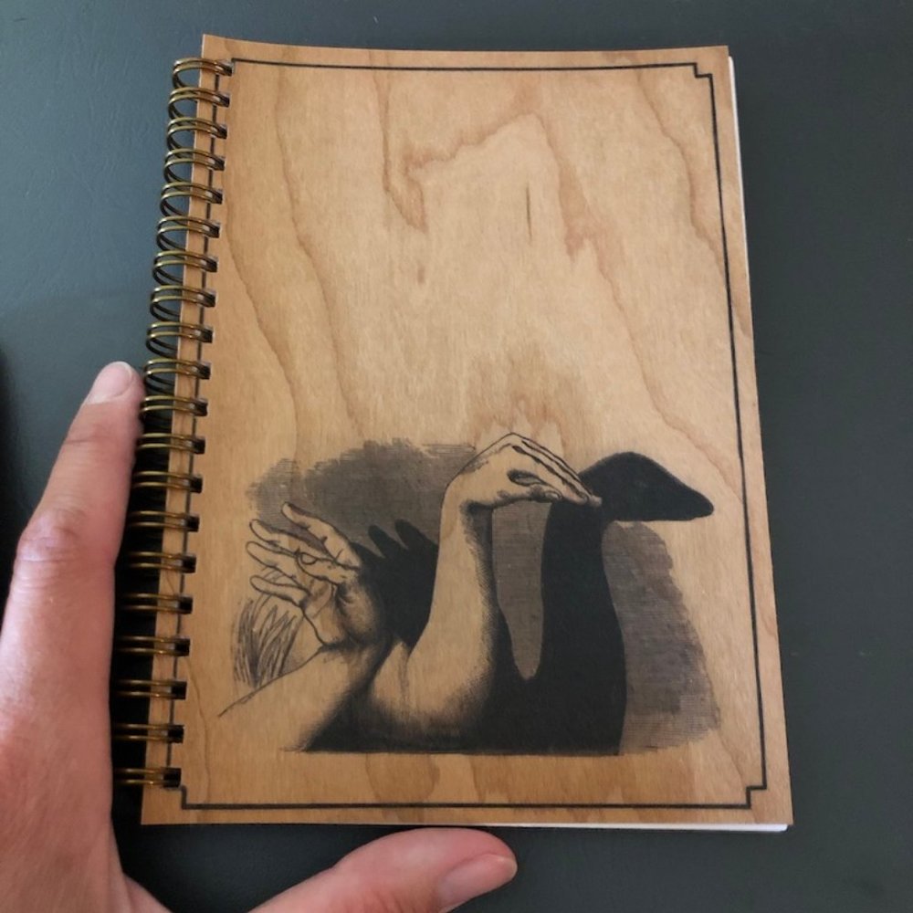 NEW Wooden Swan Journal